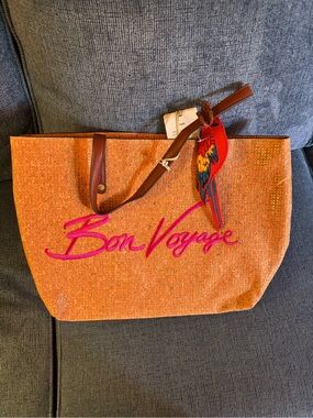 Tommy Bahama Parrot Bay Tote Bag w/ Flaw